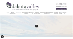 Desktop Screenshot of dakotavalley-oms.com